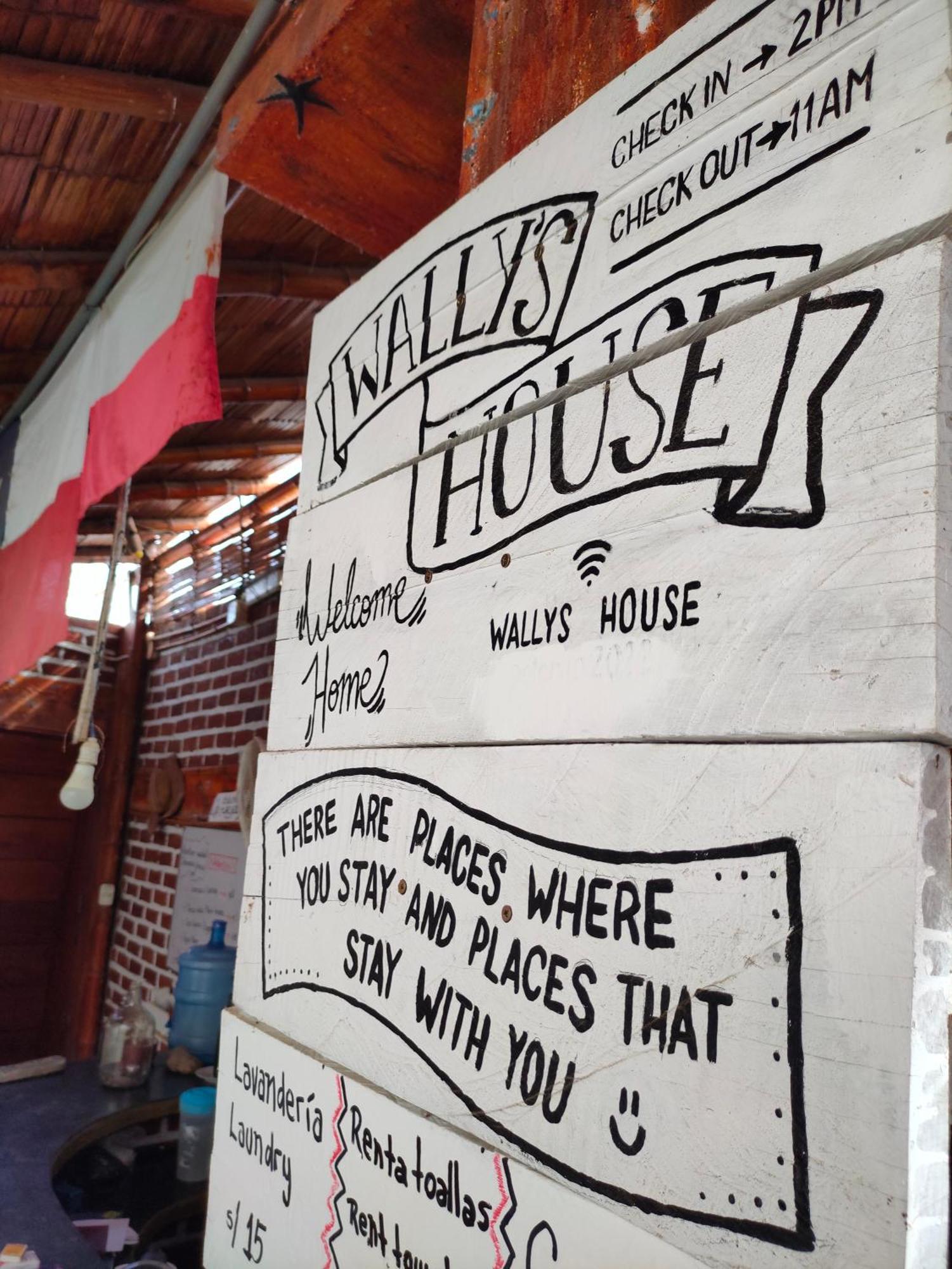 Wally'S House Máncora Eksteriør billede